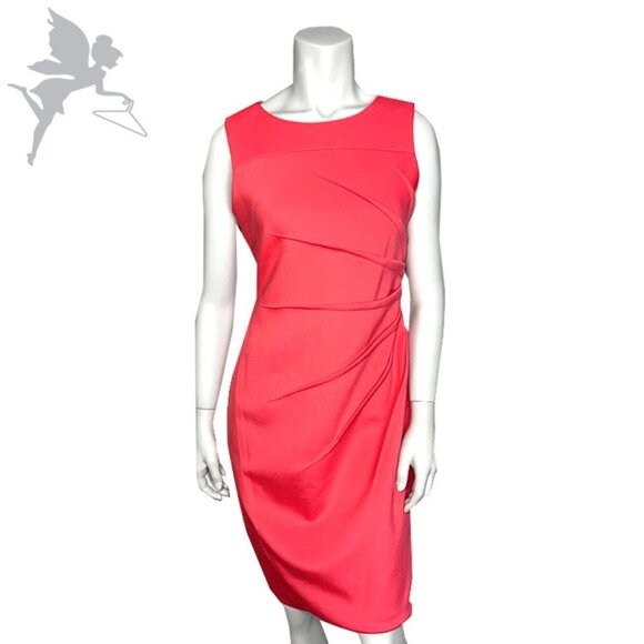 CALVIN KLEIN Side ruched dress - Picture 3 of 9